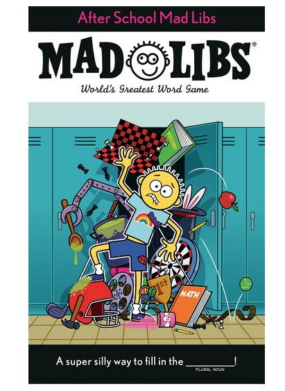 Cover of After School Mad Libs.