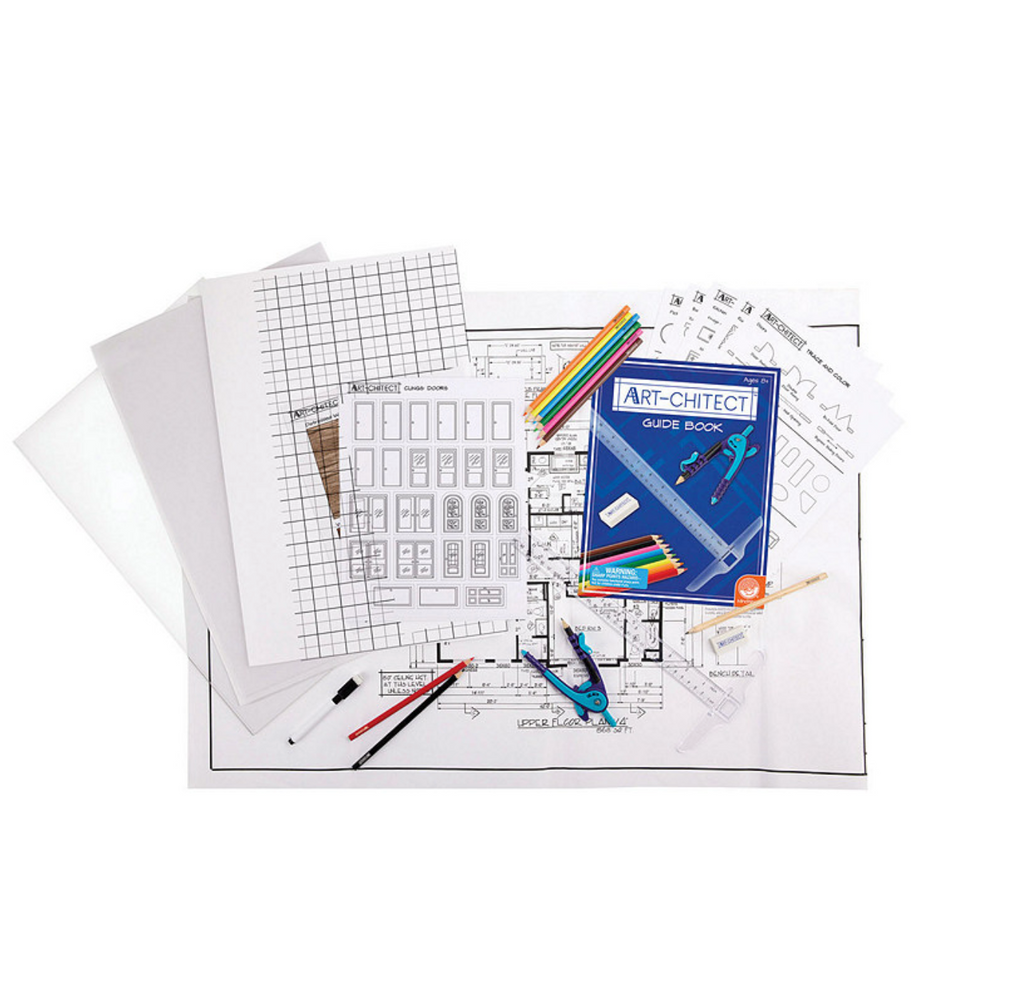 Included items in Art-Chitect kit.