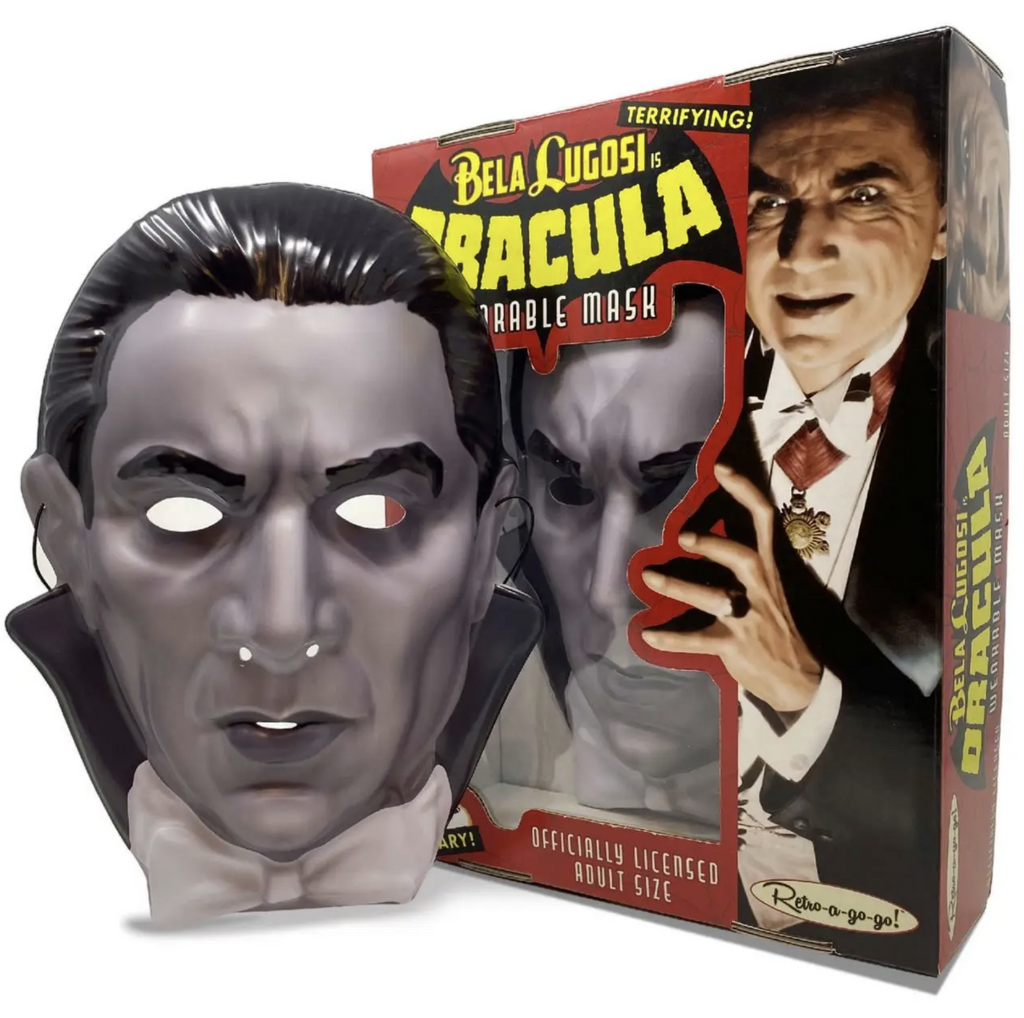 Bela Lugosi is Dracula Officially Licensed adult style mask.