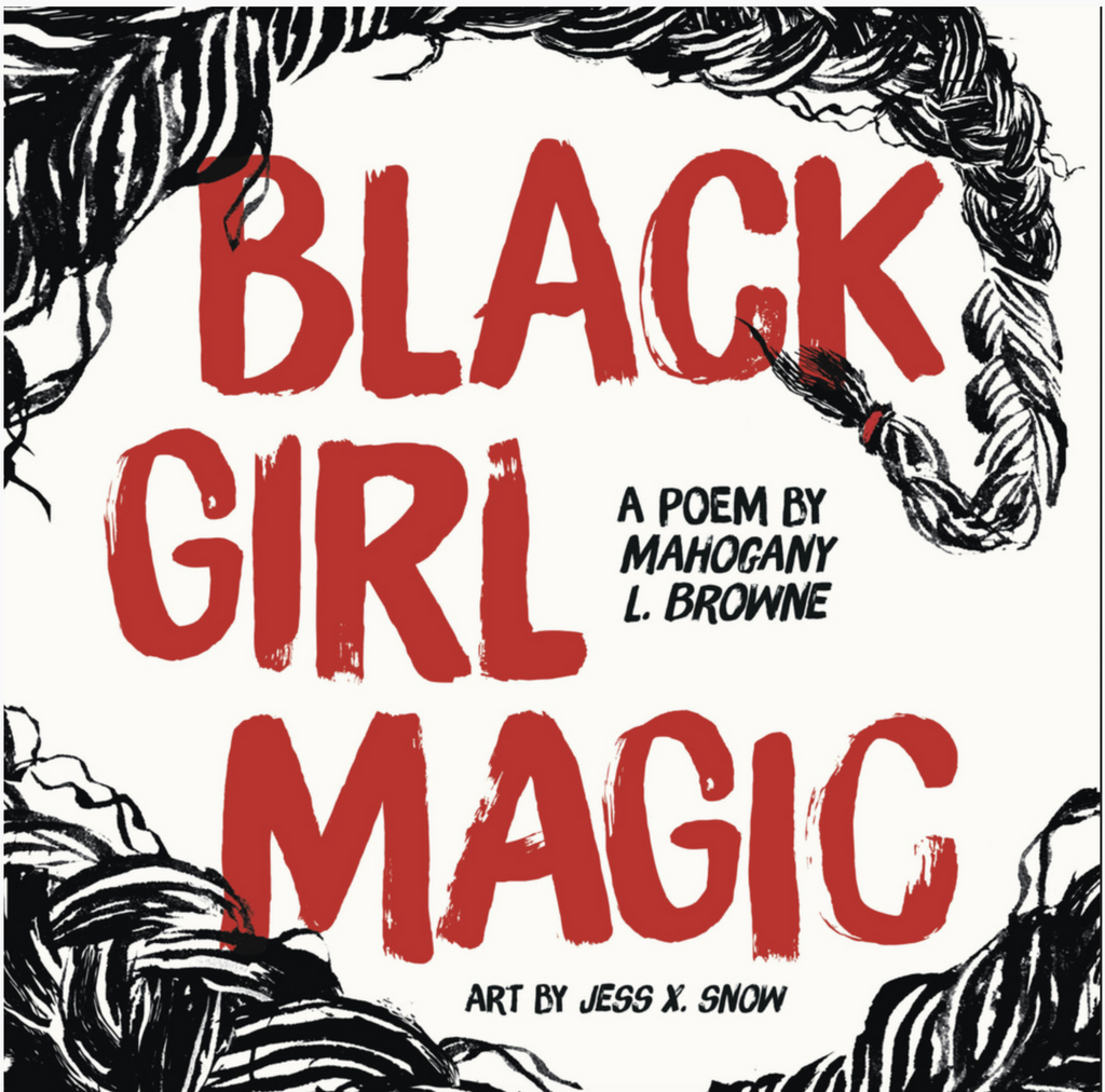 Cover of Black Girl Magic book by Mahogany L. Brown.