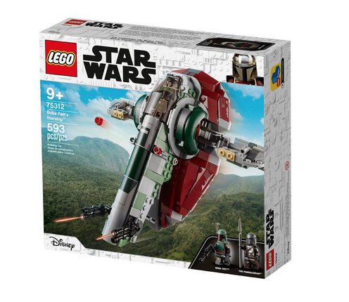 Lego Star Wars Boba Fetts Starship building set. 