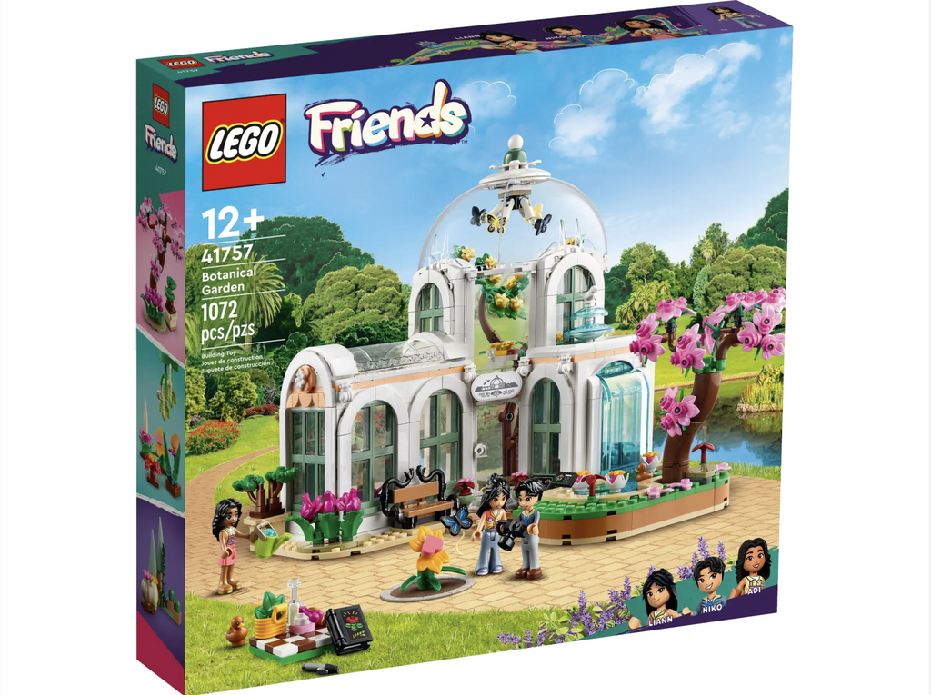Lego Friends Botanical Garden set box.