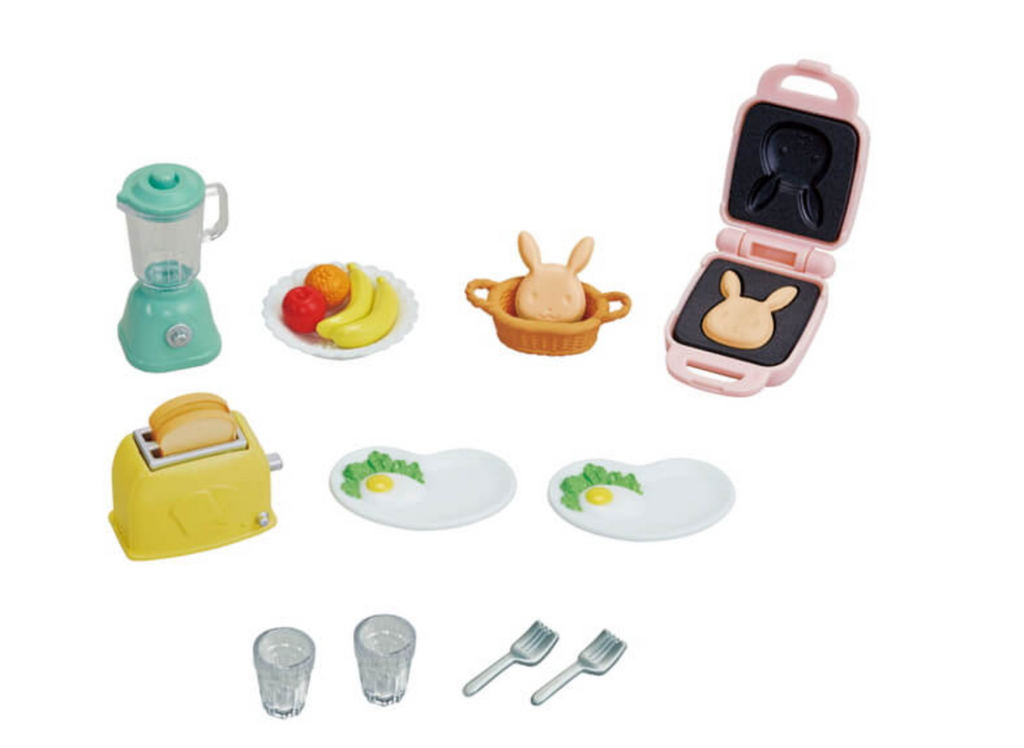 Calcio Critters Play Food Set items displayed on a white background.