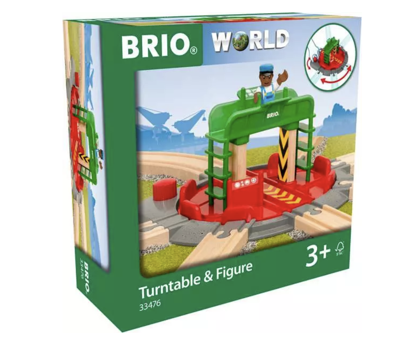 Brio World Turntable & Figure – World of Mirth