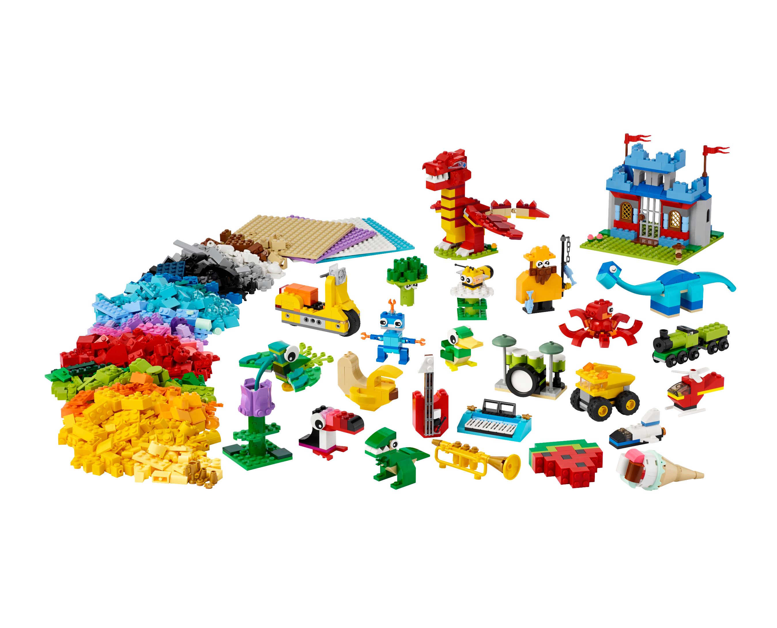 Classic lego sets 900 pieces deals