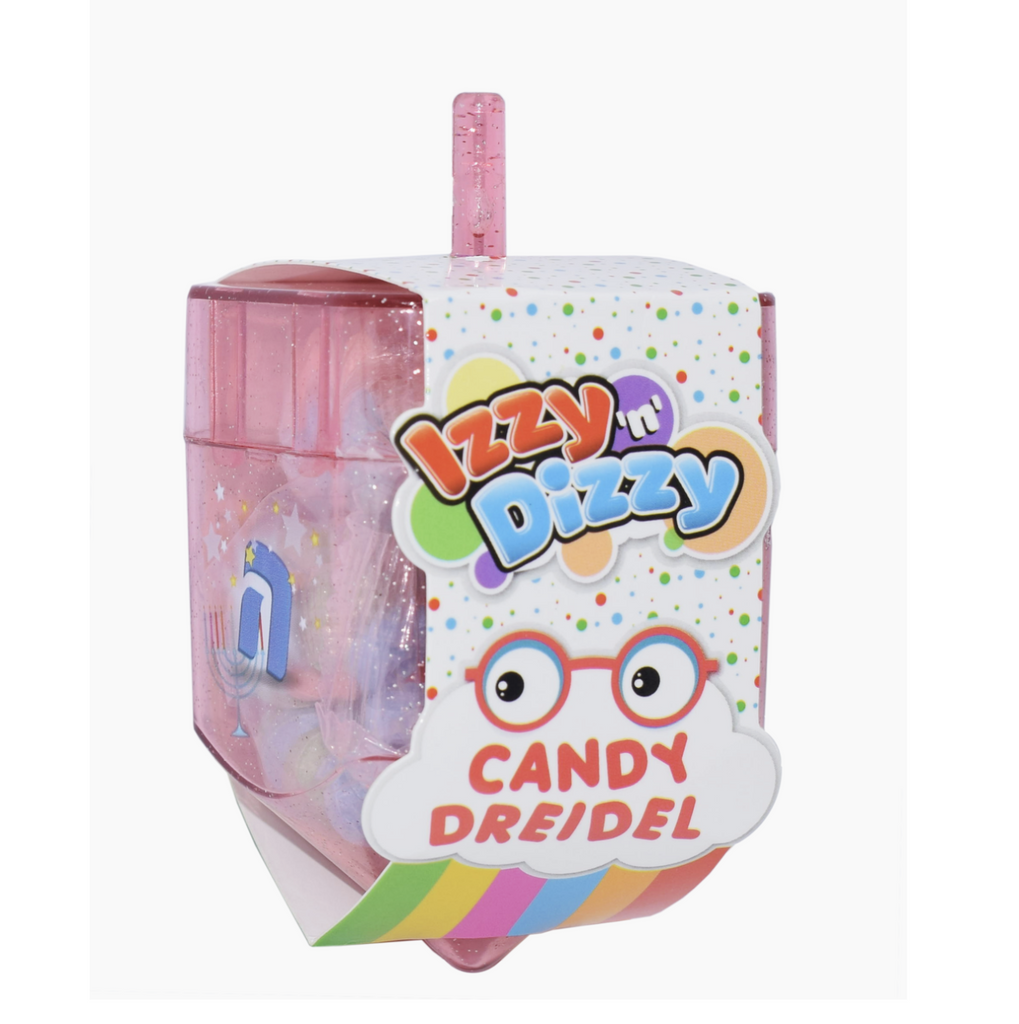 Candy filled plastic dreidel