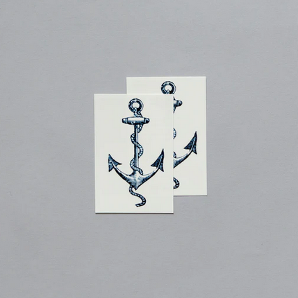 Cartolina Anchor tattoo sheets. 