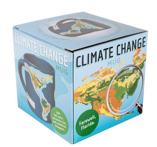 Climate Change Heat Changing Mug box. 