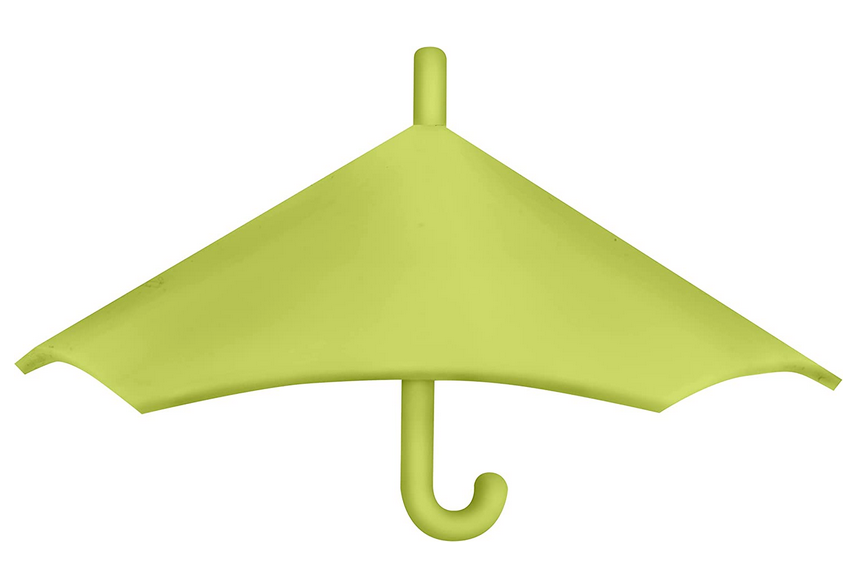 Green cocktail umbrella drink cover.