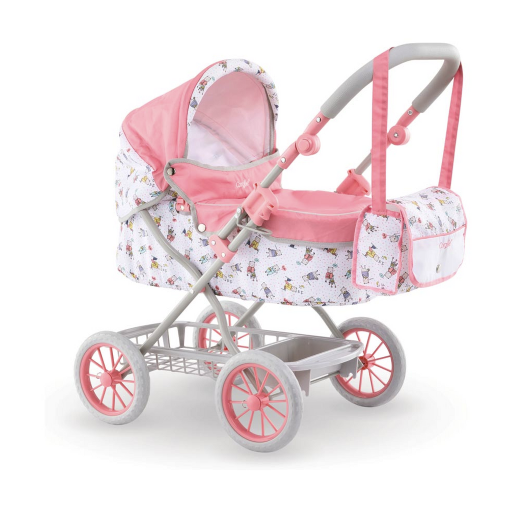 Doll Carriage and Diaper bag by Corolle. An exclusive for local toy stores.