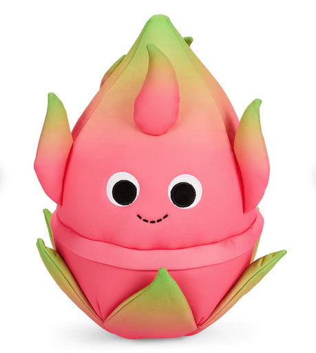 Fully lined and made from super-soft plush with premium embroidered details. Yummy World Dante the Dragon Fruit plush. 