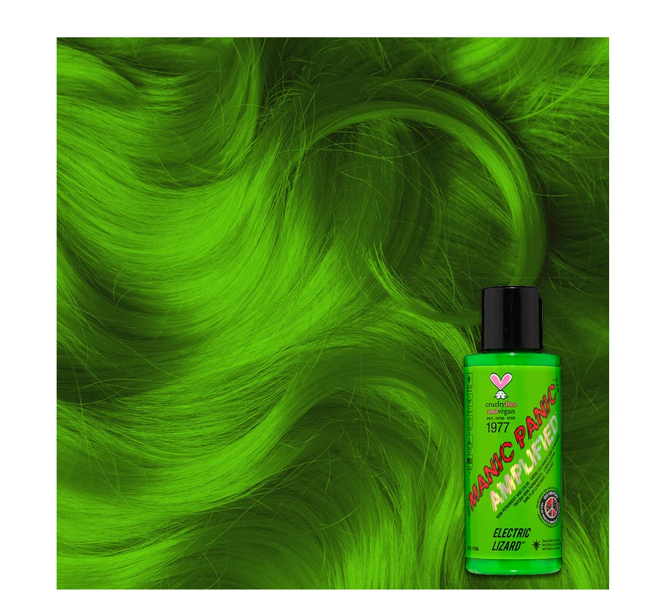 Amazing Manic Panic Electric Lizard Background Digital Art Amazing Manic Panic Electric Lizard Background Digital Art