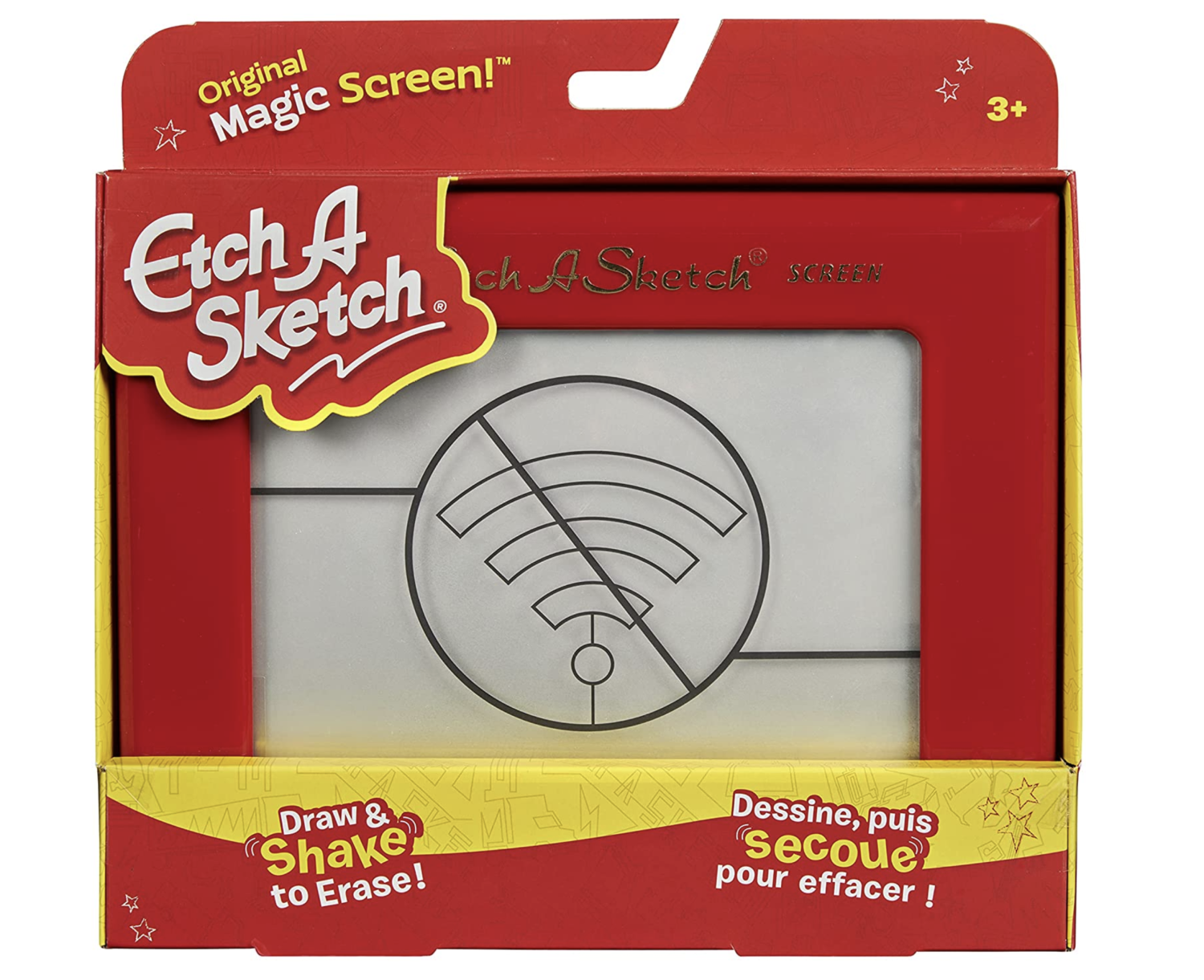 Lighted etch top a sketch