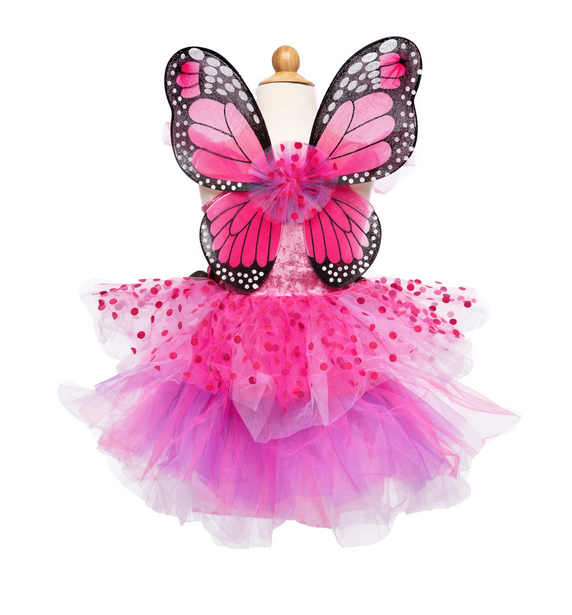 Fairy Blooms Dress with Wings Size 5-6 World of Mirth Fairy Blooms Dress with Wings Size 5-6 World of Mirth