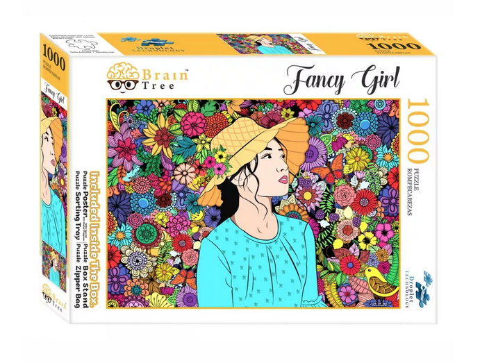 Fancy Girl Puzzle box. 