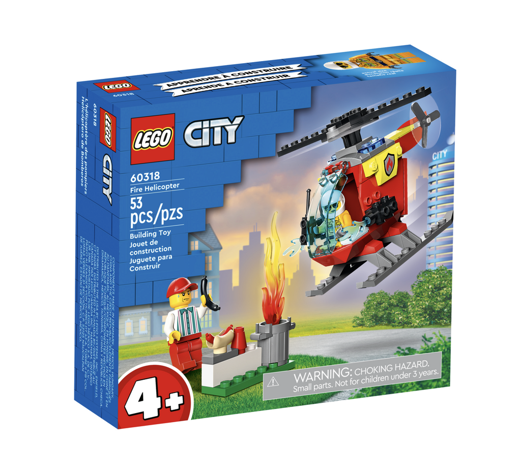 Fire Helicopter Lego City – World of Mirth