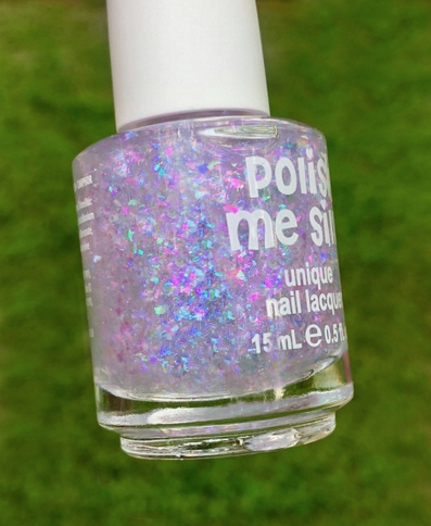 Bottle of Glow Girl Unicorn nail polish.