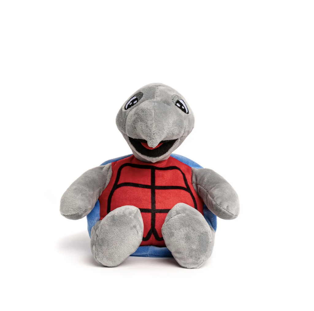 Grey Grateful Dead Terrapin turtle dog toy.