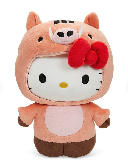 Kidrobot’s new 13” Hello Kitty interactive plush. The Year of the Pig