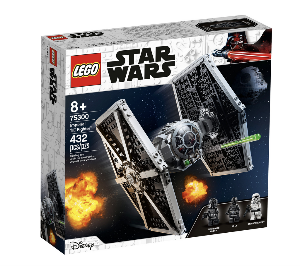 Lego Star Wars Imperial Tie Fighter building set. 