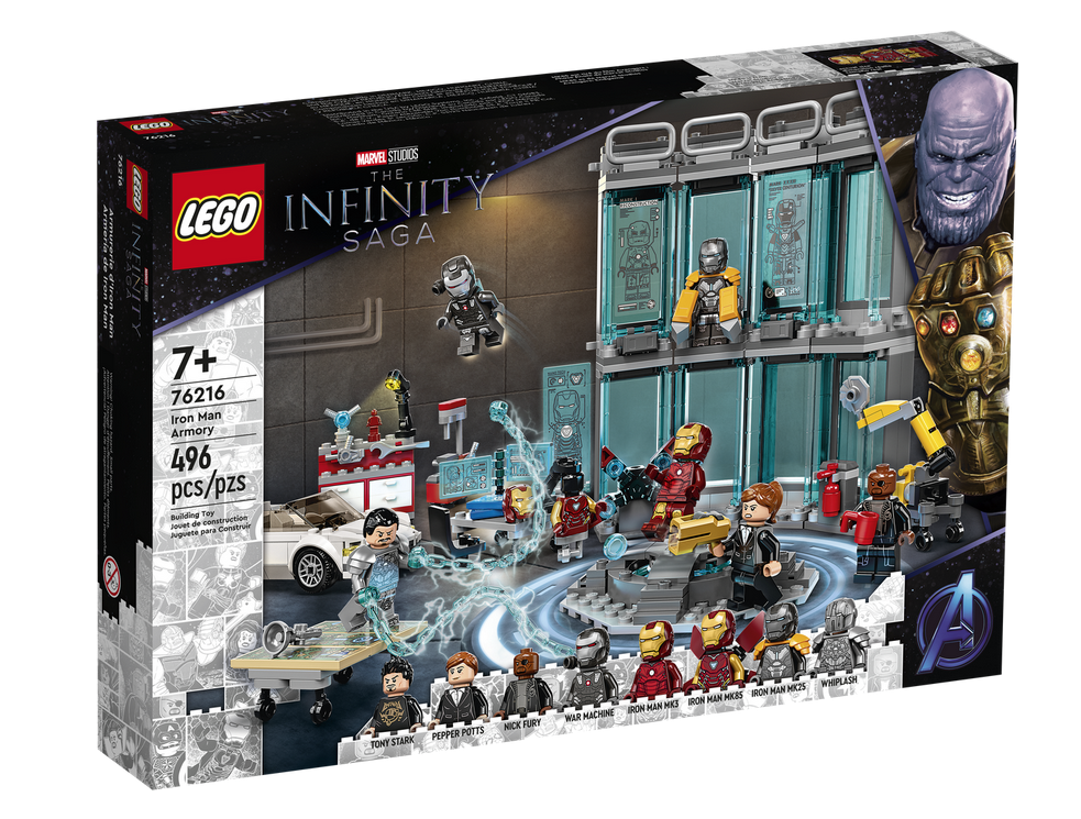Iron Man Armory Lego Marvel – World of Mirth