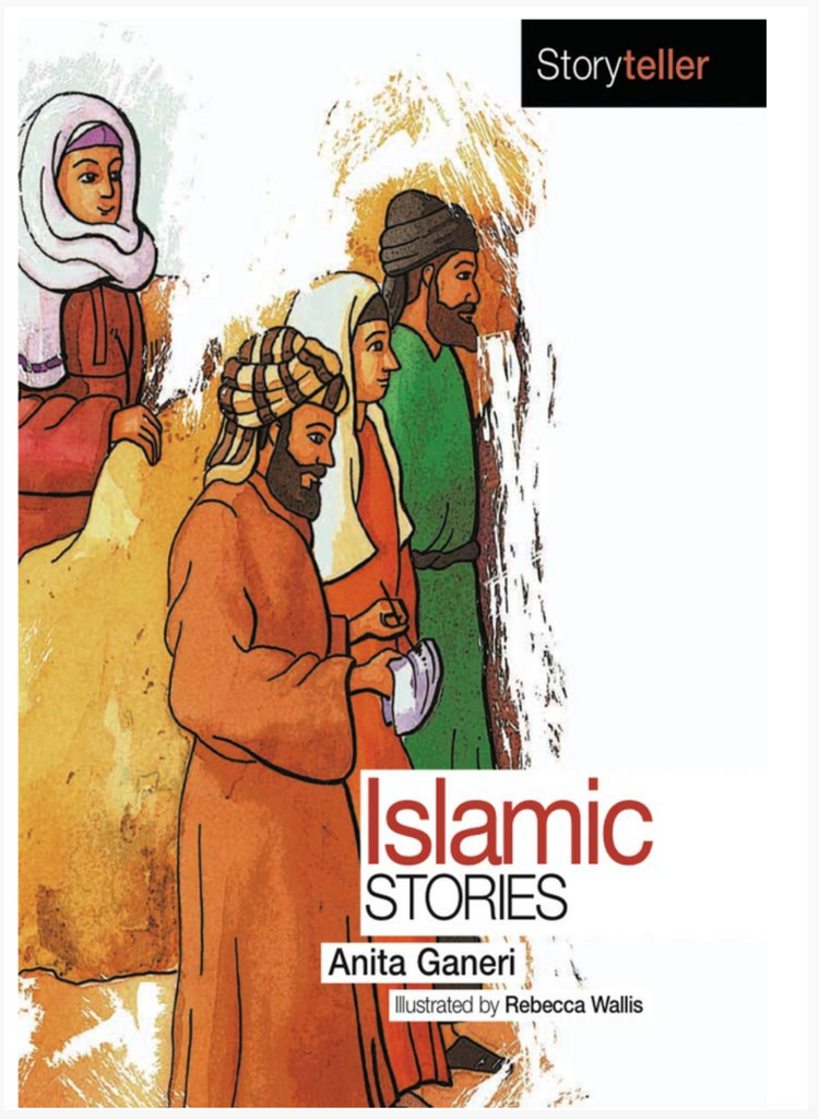 Cover of book Islamic Stories By Anita Ganeri and Rebecca Wallis.