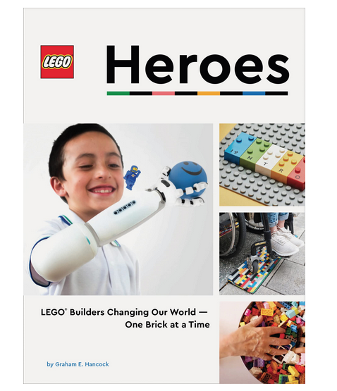 LEGO Heroes book cover. 