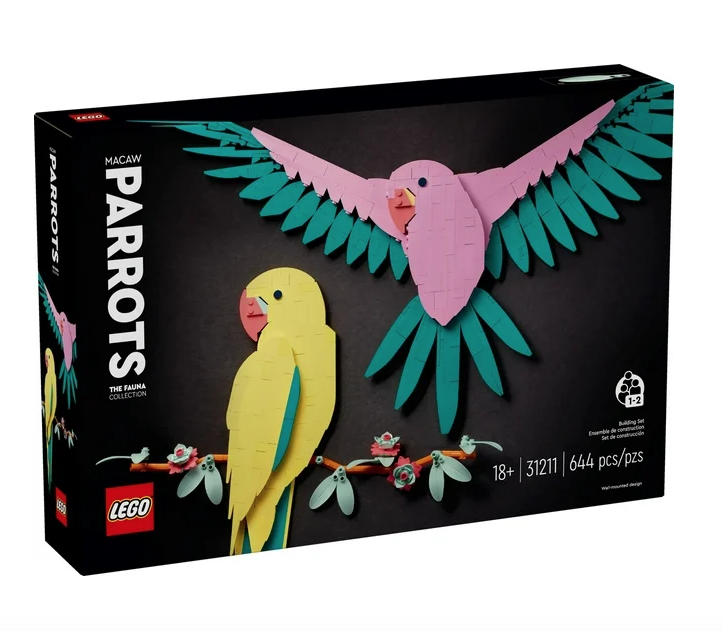 Lego macaw 2025