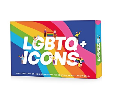 LGBTQ+ Icons game box.