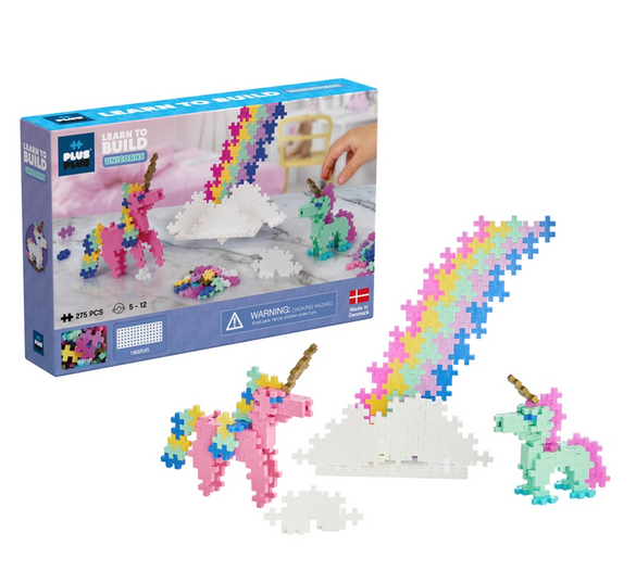 The new Unicorns set contains everything you need to get started with this unique toy. The Guide Book gives step-by step instructions to build each Unicorn.