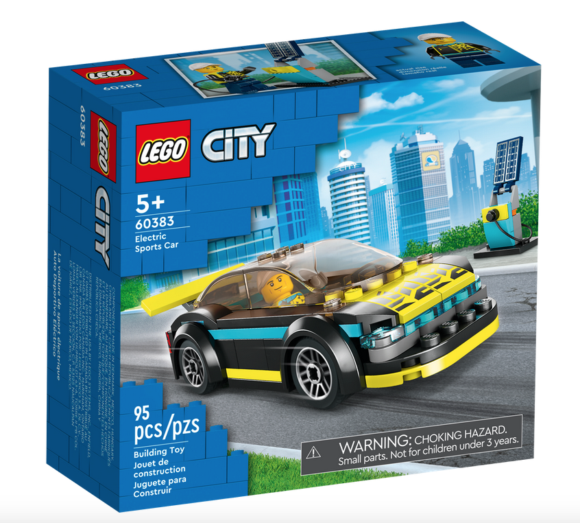 Lego city electric sports car. Ages 5 and up. 95 pieces.