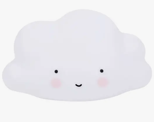 White happy cloud light.