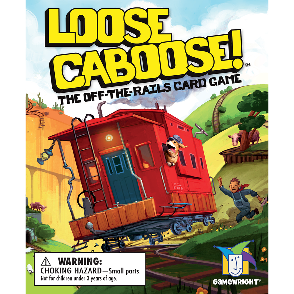 Loose Caboose card game box.