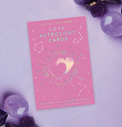 The Love Astrology card deck. 
