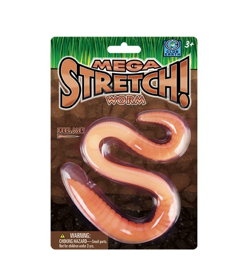 Pink mega stretch worm.
