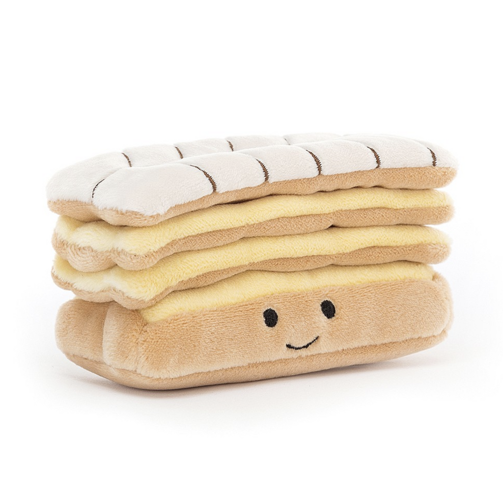 Mille Feuille Pastry plush by Jellycat.