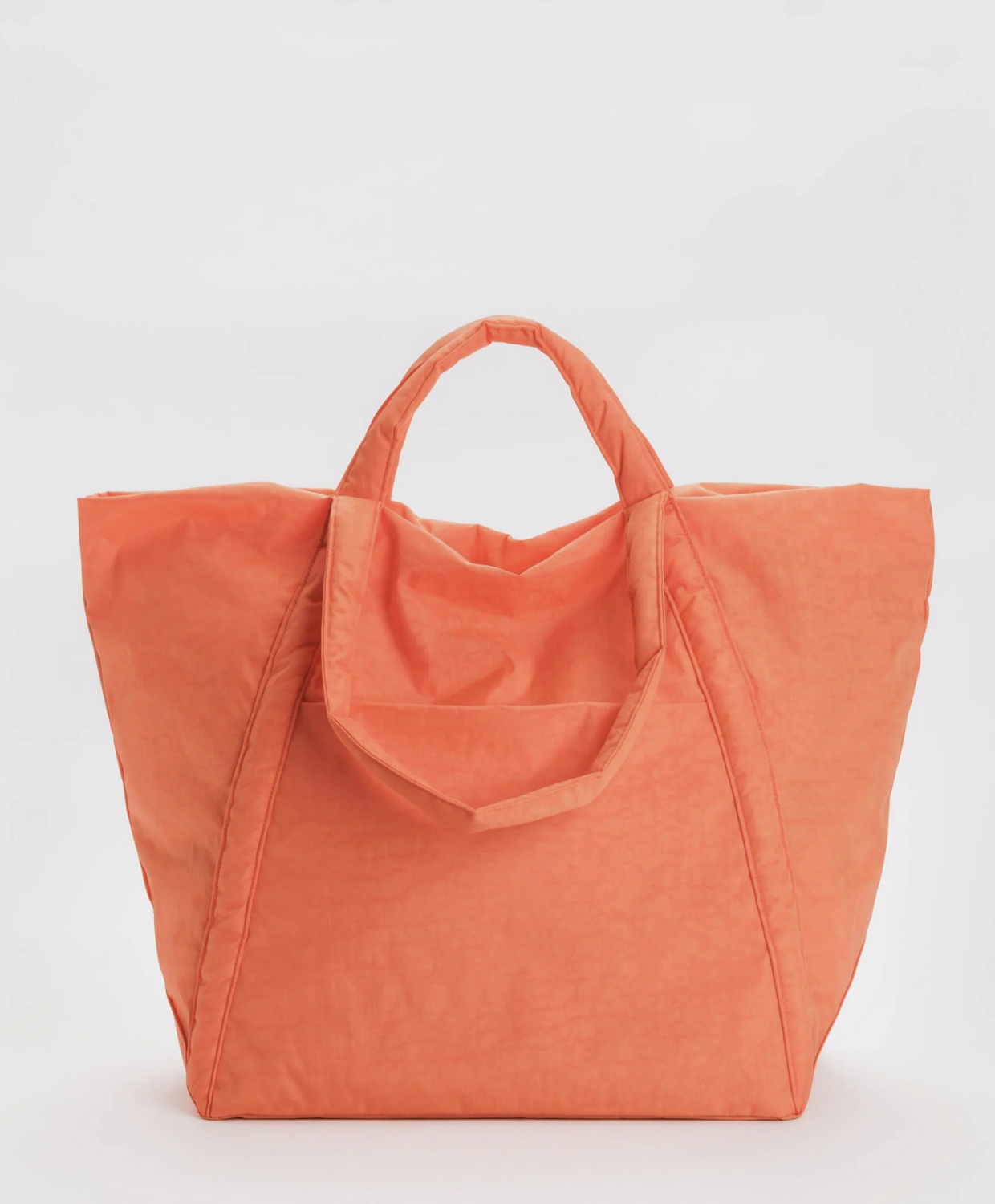 baggu cloud travel tote nylon bag by happily rides on your roll Nasturtium Travel Cloud Bag Baggu