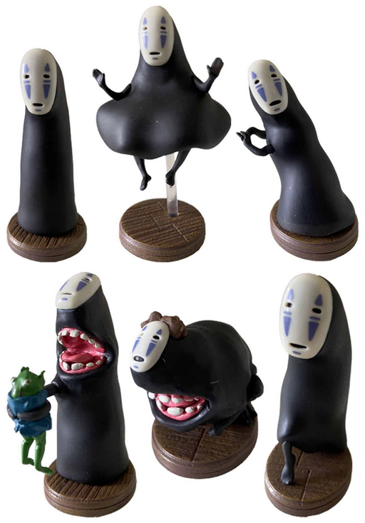 Various No Face blind box figures.