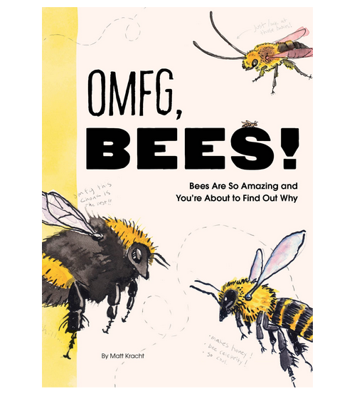OMFG, Bees book cover. 
