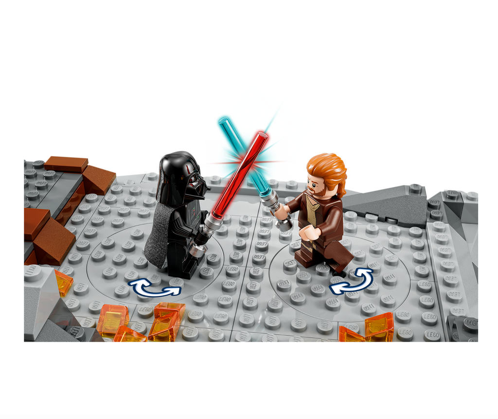 Lego star wars obi-wan kenobi vs. darth vader. Ages 8 and up. 408 pieces.