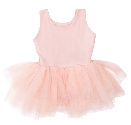 Light pink ballet tutu dress.