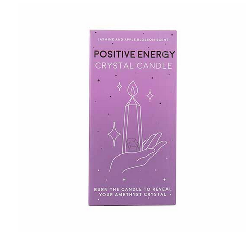 Positive Energy Crystal Candle box. 