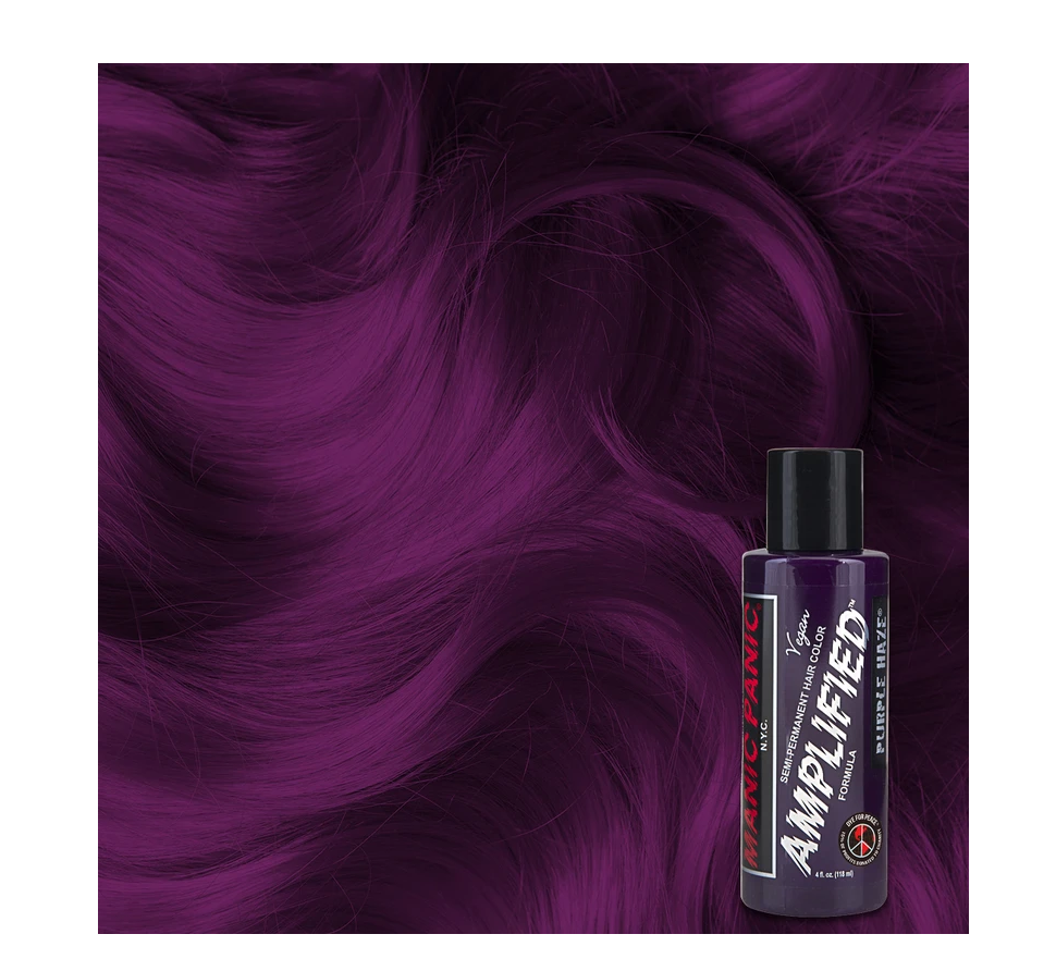 Purple Haze manic panic hair color.