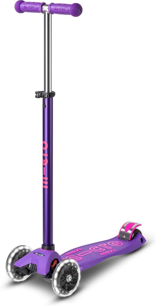 Purple Maxi LED Scooter.