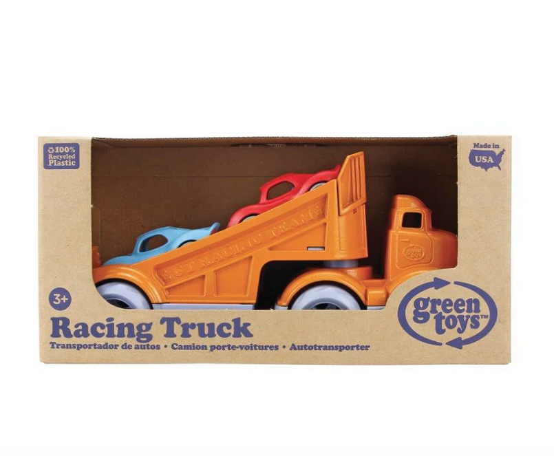 Racing Truck and Linking Racers in it's box. 