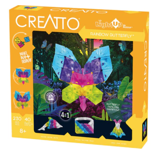 Rainbow Butterfly Creatto box. 