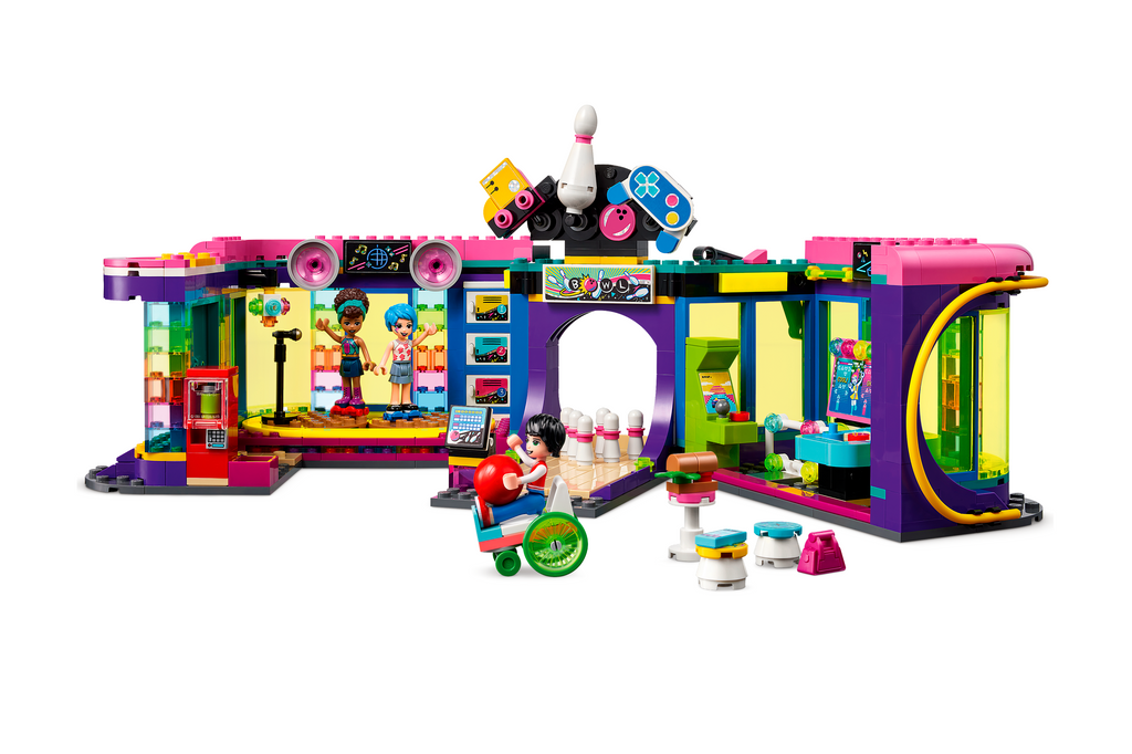 Lego friends Roller Disco Arcade. Ages 7 and up. 642 pieces.