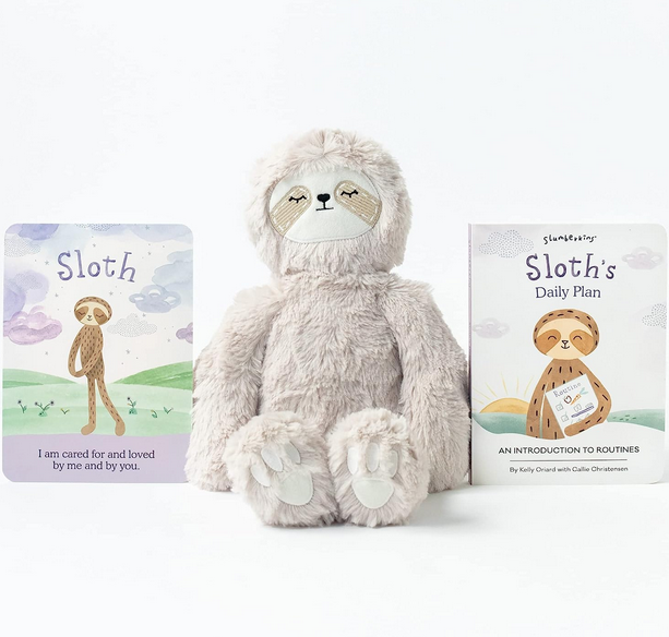 Lost Kin Plush Slumberkins Sloth Kin Storybook Set – World of Mirth