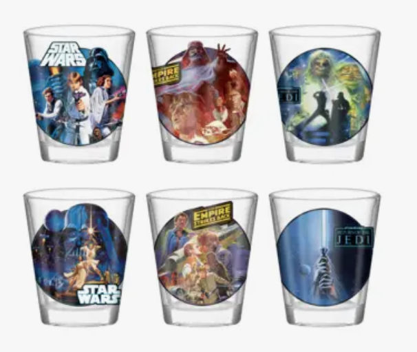 Star Wars Original Trilogy Mini Glass 4-Pack