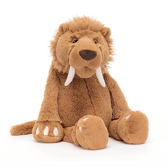 Saber tooth best sale tiger plush